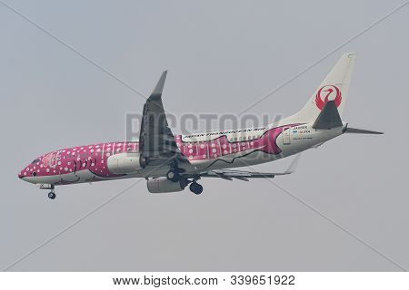 Airplane Landing At Tan Son Nhat Airport