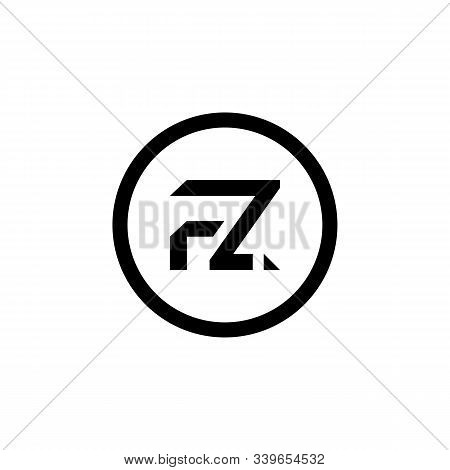 Initial Fz Letter Linked Logo. Creative Letter Fz Modern Business Logo Vector Template. Initial Fz L