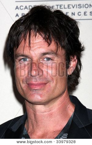 LOS ANGELES - JUN 14: Patrick Muldoon anländer till ATAS dagtid Emmy Awards nominerade till receptionen på