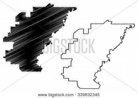 Jackson City (united States Cities, United States Of America, Usa City) Map Vector Illustration, Scr