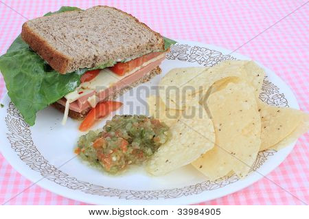 Sciocchezze Sandwich con Pico De Gallo