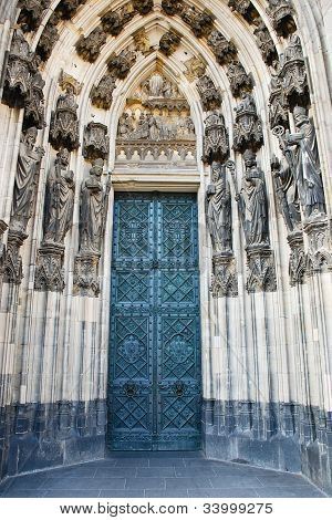 Døren til Köln katedral