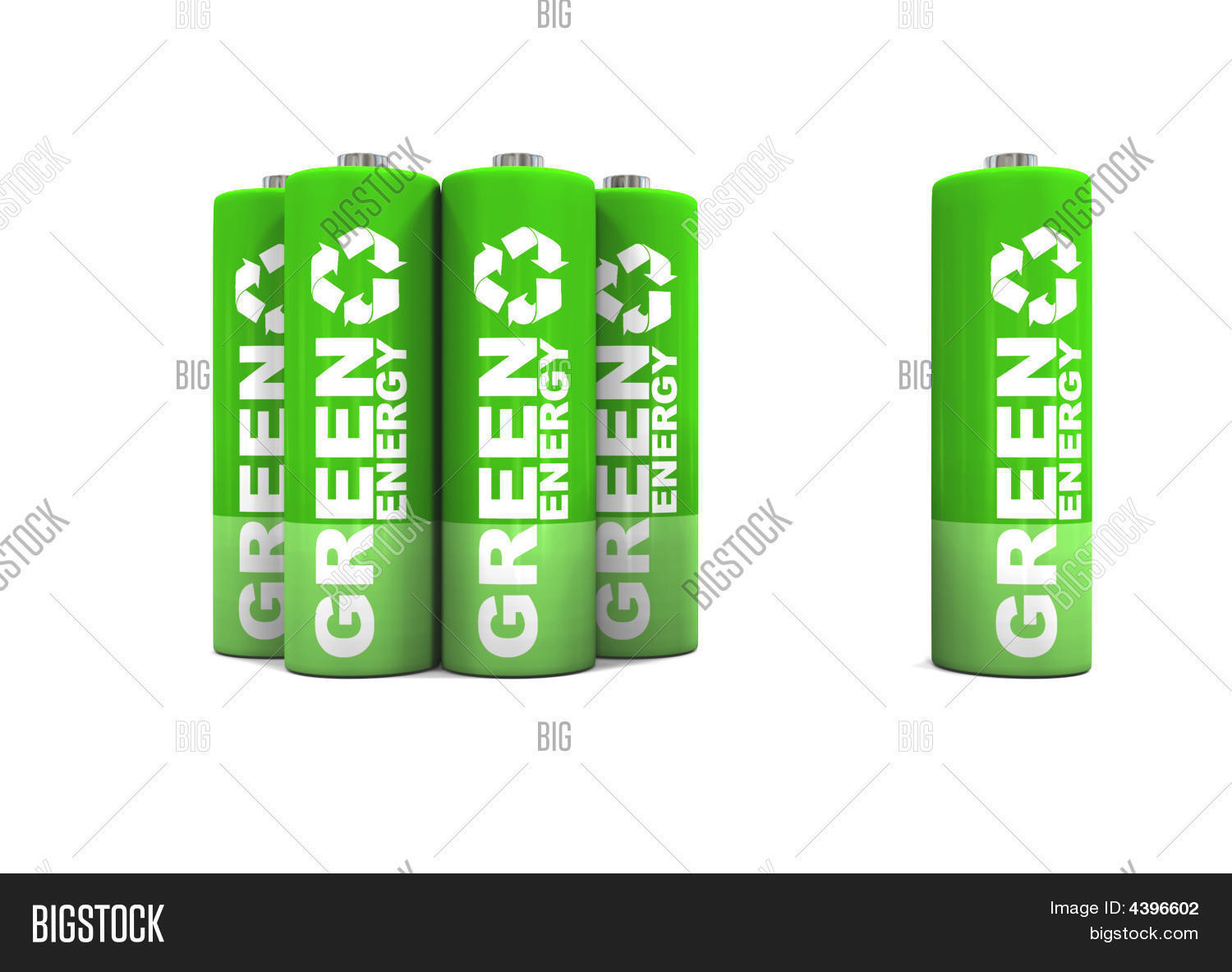 Double Aa Batteries Image & Photo (Free Trial) Bigstock