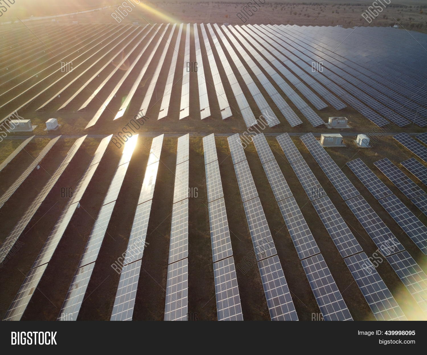 Top View Solar Panel Aerial Top View Solar Image & Photo (Free Trial) | Bigstock
