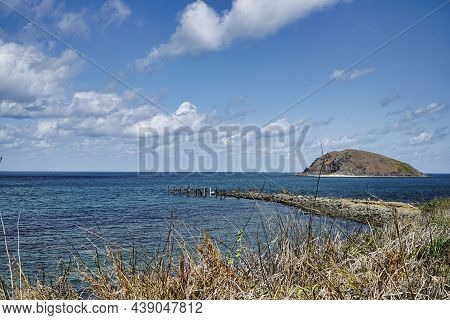 Archer Point North Queensland Australia. This Is Where The Reef Is Near The Beach With Beautiful Cle
