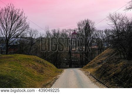 old russian town Serpuchov in spring