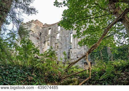 The Remains Of Raphoe Castle In County Donegal - Ireland