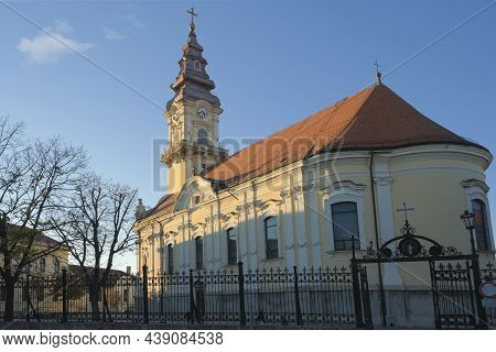 Cathedral Of St. Nicholas(serbian: Saborna Crkva Svetog Nikole) In Vrsac. A Large Christian Orthodox