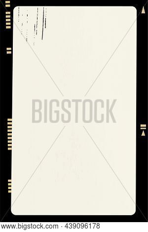 Aesthetic analog film frame vintage style photography