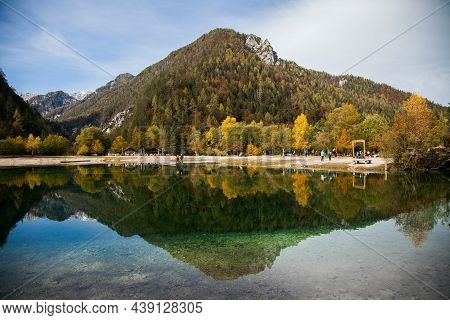 Views Of Lake Jasna (jezero Jasna)i N Slovenia