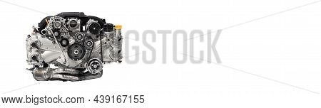 More Powerful New Generation Car Engine Consuming Less Fuel