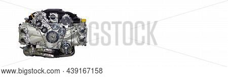 More Powerful New Generation Car Engine Consuming Less Fuel