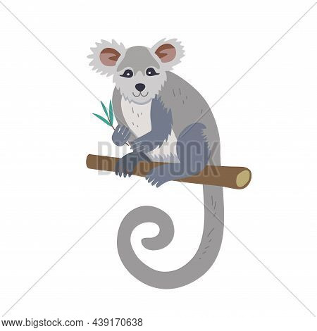 Cute Cartoon Couscous Isolated On White Background.