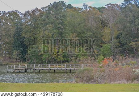 Beautiful Lake Lincoln State Park Has Many Recreational Areas To Enjoy, In Lincoln, Lincoln County, 