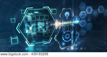 Mrp Material Requirement Planning Manufacturing Industry Business Process Automation.3d Illustration