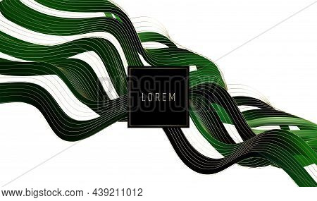 Gold Lines Template, Artistic Covers Design, Colorful Luxury Backgrounds. Trendy Pattern, Graphic Po