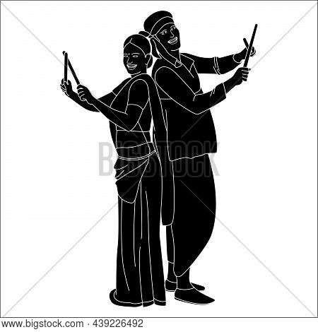 Dandia Silhouette (5)