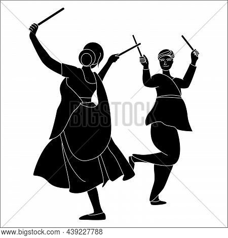 Dandia Silhouette (1)