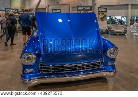 1955 Chevrolet Bel Air Showcased At The Sema Show.