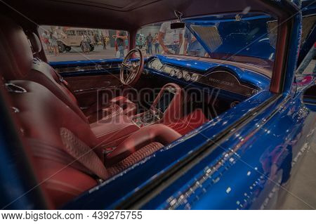 1955 Chevrolet Bel Air Showcased At The Sema Show.