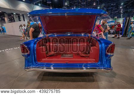 1955 Chevrolet Bel Air Showcased At The Sema Show.