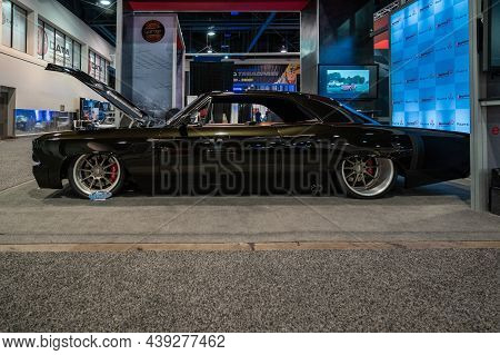 Muscle Car Showcased At The Sema Show.