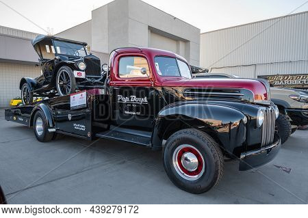 1921 Ford Model T Showcased At The Sema Show.