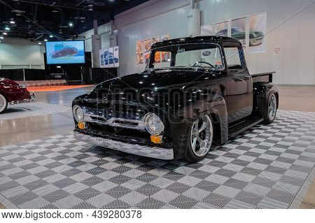 1956 Ford F-100 Showcased At The Sema Show.