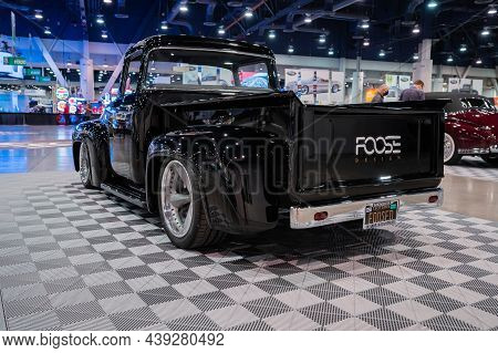 1956 Ford F-100 Showcased At The Sema Show.