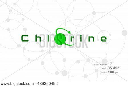 Modern Logo Design For The Word Holmium Which Belongs To Atoms In The Atomic Periodic System.