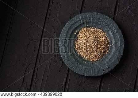 Anise Seeds Seasoning In A Bowl - Pimpinella Anisum