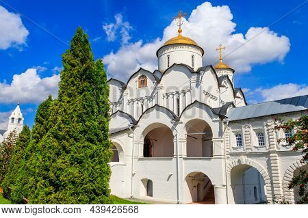 Intercession Cathedral Of Intercession (pokrovsky) Convent In Suzdal, Russia. Golden Ring Of Russia