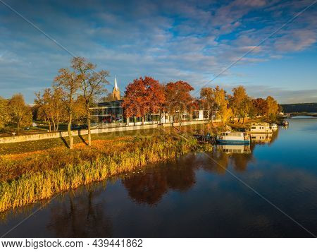Birstonas Is A Resort Town Near Nemunas River In Lithuania.