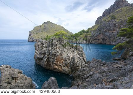 Sa Calobra Bay, Mallorca, Balearic Islands, Spain