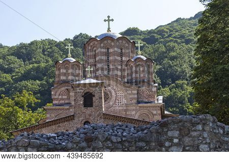 Medieval Orthodox Ravanica Monastery Of Ascension Of Jesus, Sumadija And Western Serbia