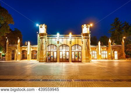 Narzan Or Narzannaya Gallery Is A Historic Building At The Kurortny Boulevard In Kislovodsk Spa City