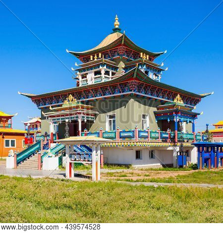 Ivolginsky Datsan Monastery Is The Buddhist Temple Located Near Ulan-ude City In Buryatia, Russia