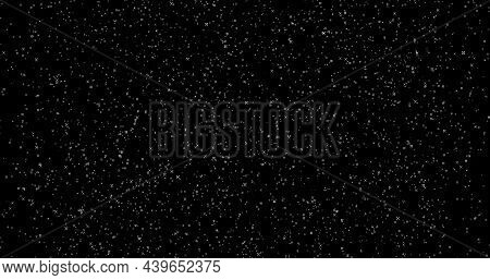 Abstract Geometric Video Background, White Crosses From Particles. Blend Mode, Overlay Mode,