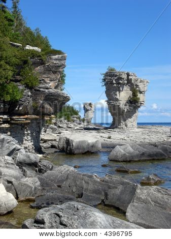 Formazioni rocciose vasi