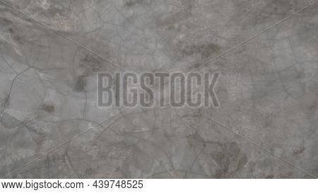 The Old Cement Wall Was Weathered, The Surface Was Scratched, The Surface Was Scratched And Damaged.