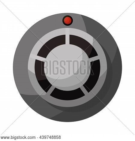 Isolated Object Of Detector And Smoke Symbol. Collection Of Detector And Sensor Vector Icon For Stoc