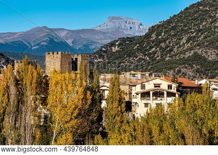 Binies Is A Beautiful Village Aragonese Pyrenees That Is At The Entrance Of The Valley Of Anso. It I