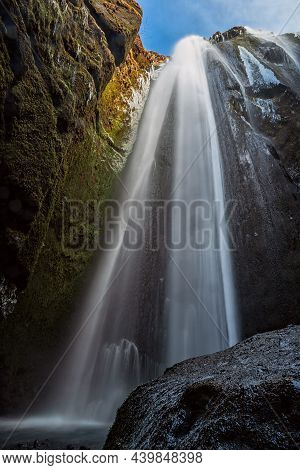 Gljufrabui Secret Waterfall Hidden In A Cave In Iceland