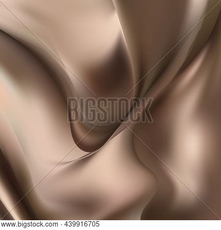 Abstract Silk Background Luxury White Cloth Or Liquid Waveabstract Or White Fabric Texture Backgroun