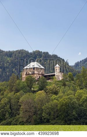 a castle in Carinthia region, Austria