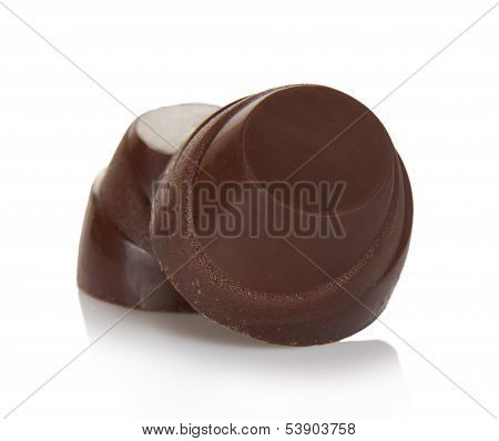 Tasty brown the chocolates