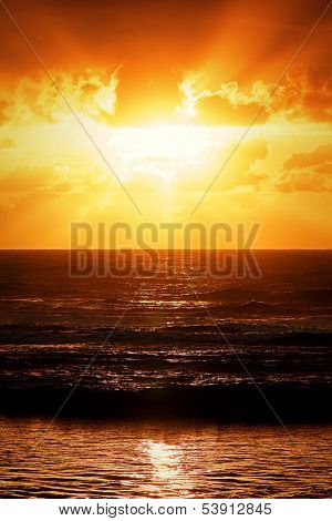 Sunset in Arraial d'ajuda - Bahia - Brazil