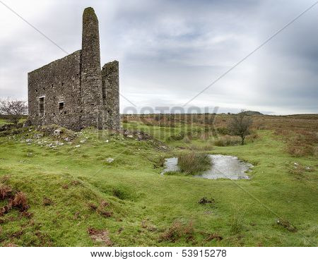 Ruined Cornish Engine House