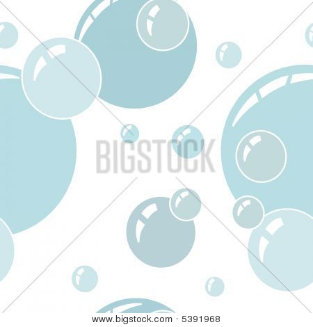 Seamless Bubbles Background