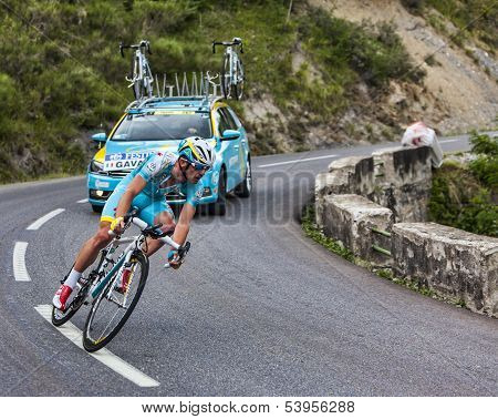 The Cyclist Francesco Gavazzi